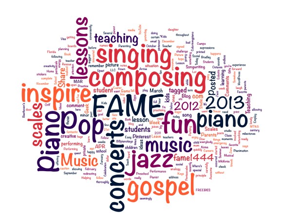 FAME Word Art