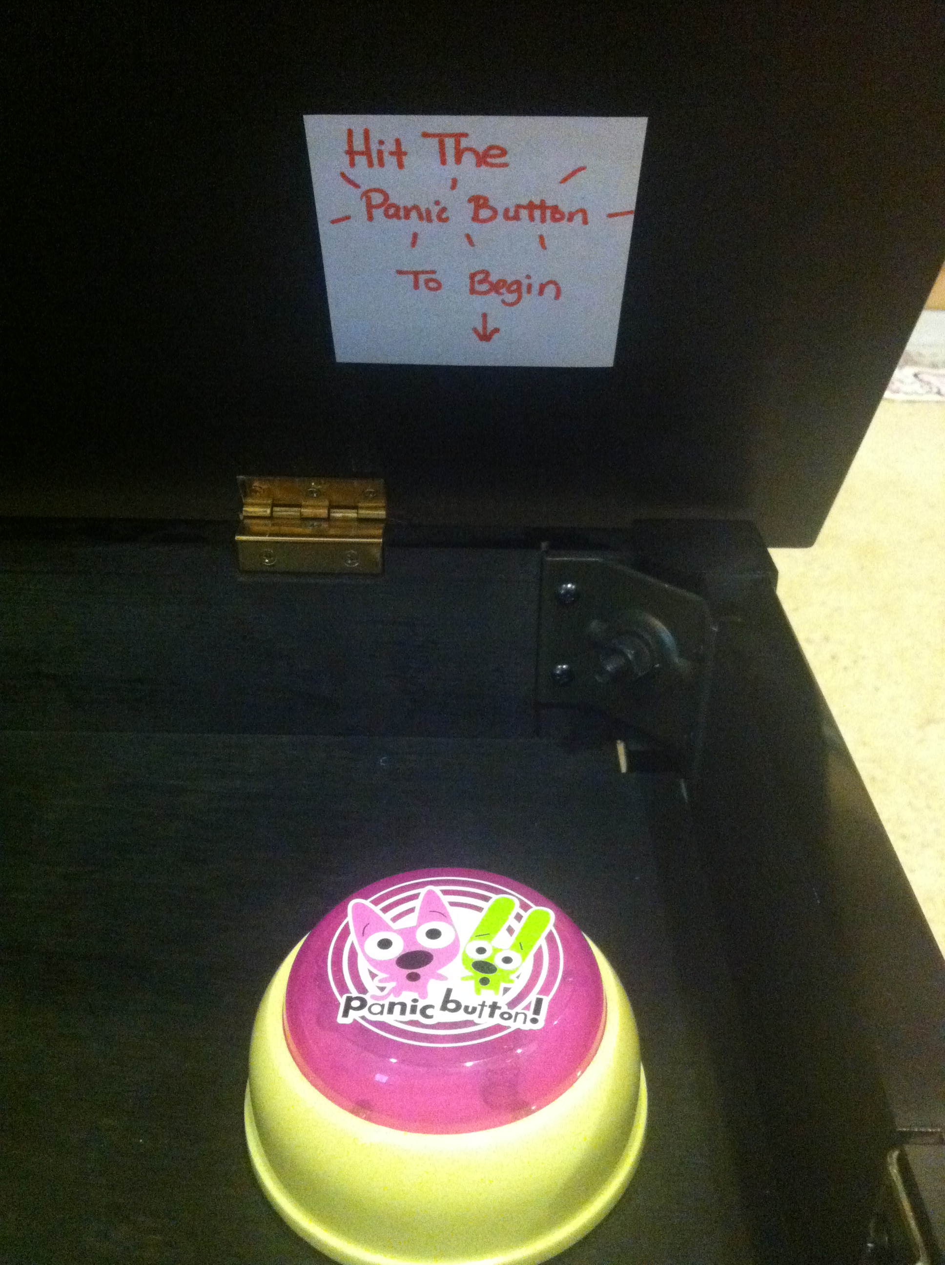 Piano Bench Panic Button