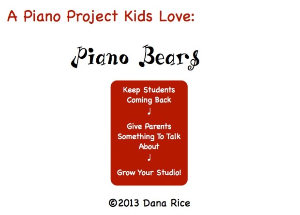 Piano Bears Cover