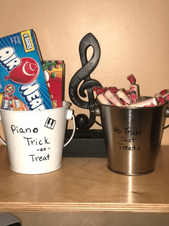 Piano Trick or Treat by TheFameSchoolBlog.com